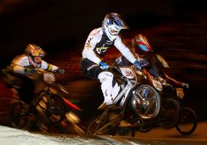 Kurt Pickard in action in last year's world championships.
